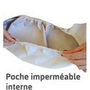 poche impermable filigrame