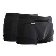 2 X Boxer incontinence forte - Noir