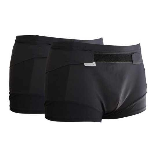 2 X Boxer incontinence forte - Noir