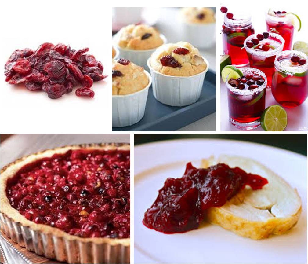 recettes cranberry